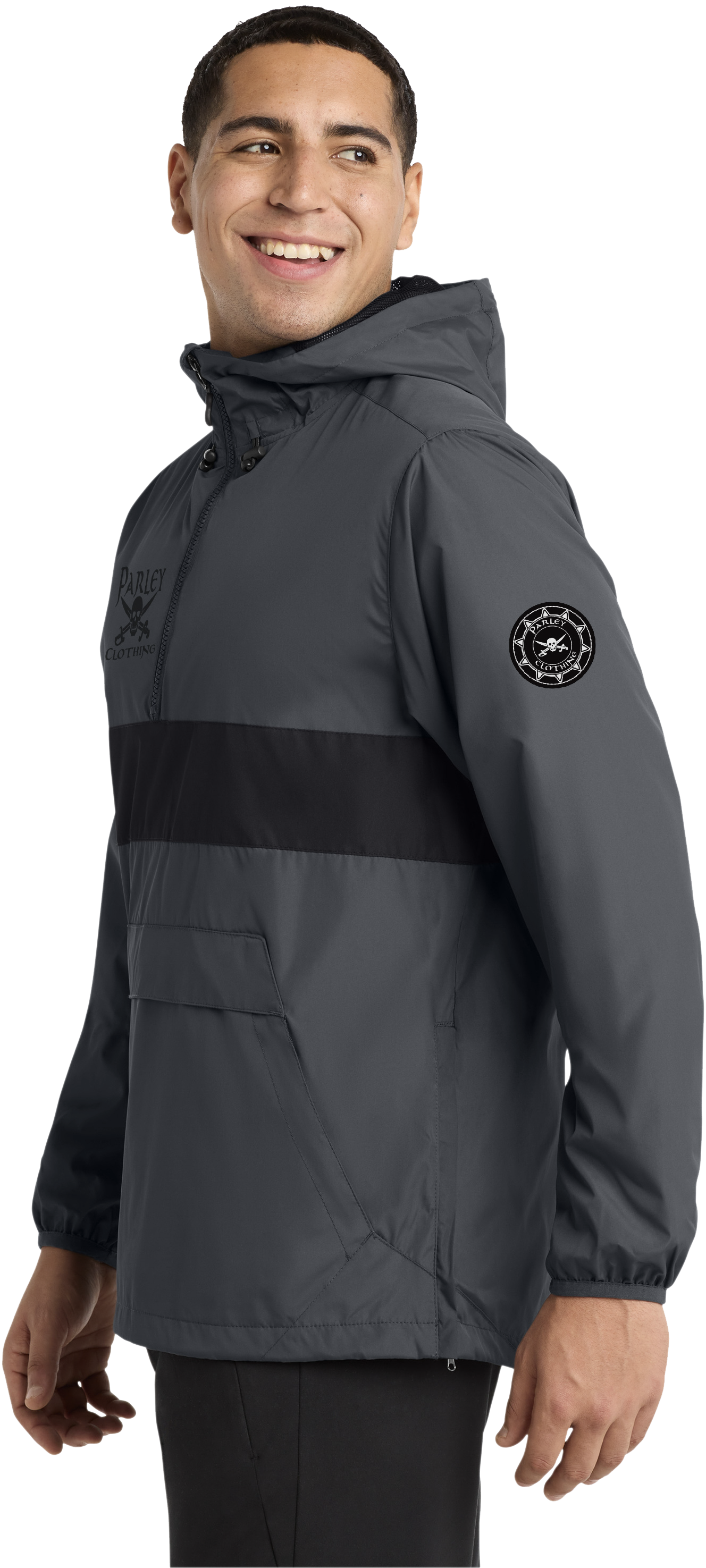 Black flag windbreaker – Parley Clothing Company